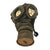 Original Imperial German WWI M1917 Ledermaske Gas Mask with Still Sealed Filter & Canister with Spare Lenses Original Items