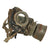 Original Imperial German WWI M1917 Ledermaske Gas Mask with Still Sealed Filter & Canister with Spare Lenses Original Items