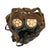 Original Imperial German WWI M1917 Ledermaske Gas Mask with Still Sealed Filter & Canister with Spare Lenses Original Items