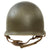 Original U.S. WWII M1 Helmet Converted to 506th Parachute Infantry Regiment Airborne Paratrooper M-1D D-Bale Helmet Original Items