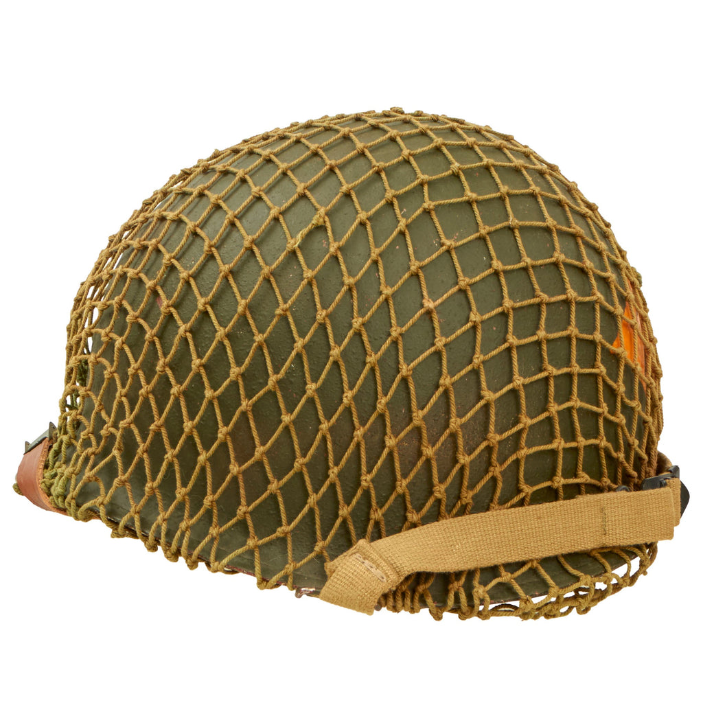 Original U.S. WWII M1 Helmet Converted to 2nd Ranger Battalion M1 Helm ...
