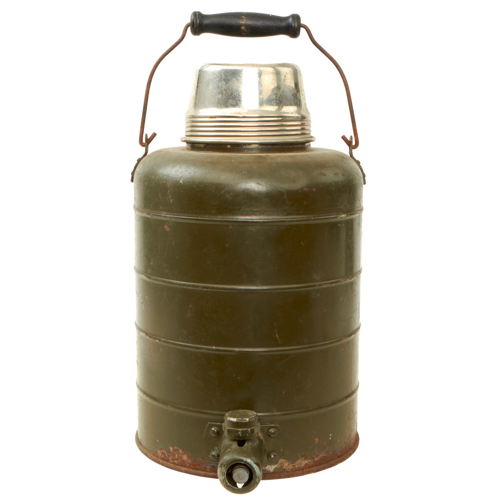 Original U.S. WWII Navy-Marked Stanley Crew Thermos Jug Original Items