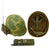 Original U.S. Vietnam War M1 Helmet with PRT-4 / PRR-9 Squad Radio Set & Camouflage Cover Original Items