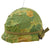Original U.S. Vietnam War M1 Helmet with PRT-4 / PRR-9 Squad Radio Set & Camouflage Cover Original Items