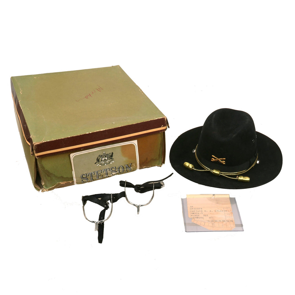 Cowboy Cavalry Stetson Hat Regulations Original Vietnam War Named