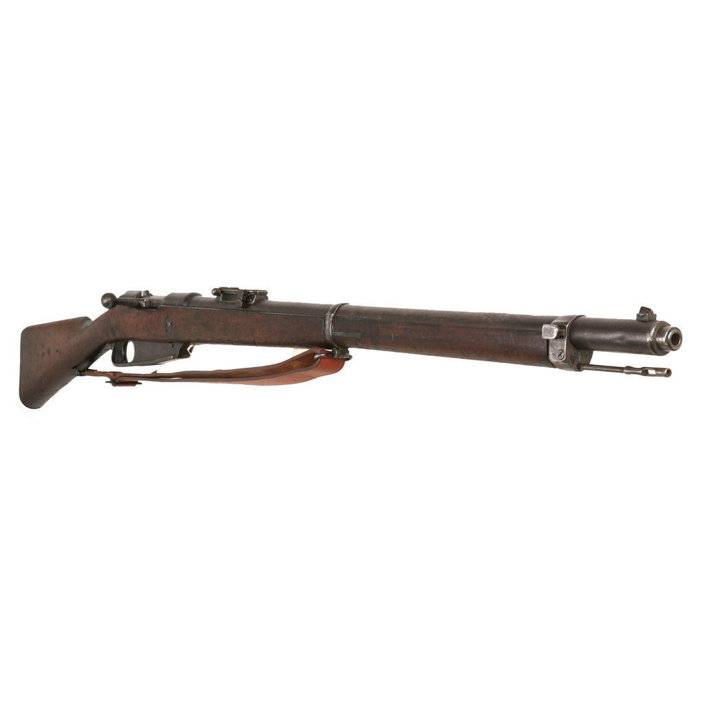 Original German Pre-WWI Gewehr 1888 Commission Rifle by ŒWG Steyr Serial 8366 e with No Turkish Markings - Dated 1894 Original Items