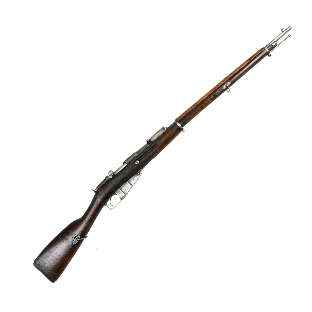 Original Imperial Russian Mosin-Nagant M1891 Three-Line Infantry Rifle by Izhevsk Arsenal Serial 276812 - dated 1898 Original Items