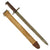 Original U.S. WWI M1905 Springfield Rifle 16" Bayonet by Springfield Armory with M1910 Scabbard - Dated 1912 Original Items