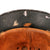 Original German WWII M34 Square Dip Double Decal Aluminum Fire Police Helmet with 56cm Liner and Chinstrap - Feuerwehr Helmet Original Items