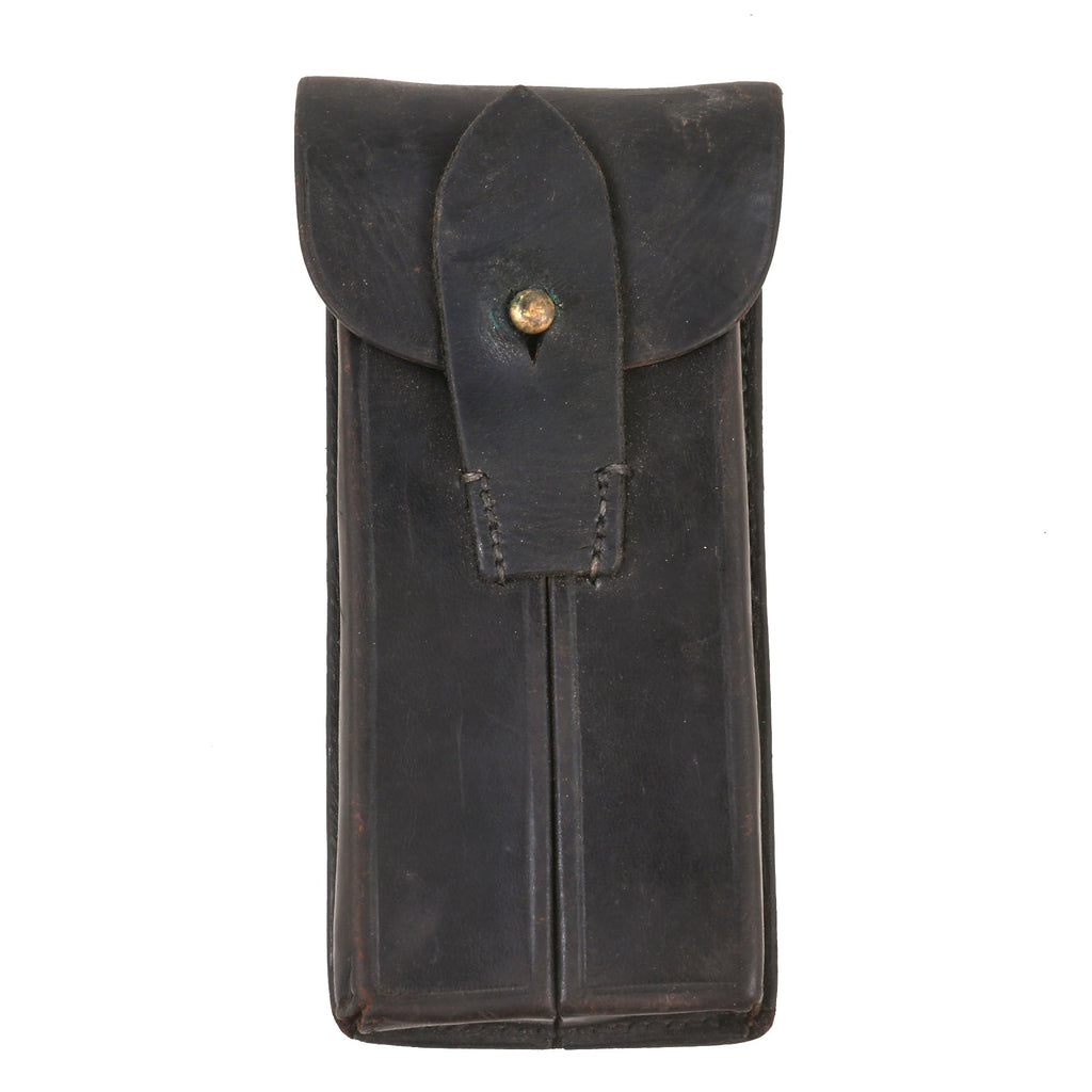 Original Imperial German WWI Artillery Lange Pistole 08 Luger Magazine Pouch Original Items