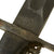 Original U.S. WWII M1 Garand 10 inch Cut Down Bayonet by Utica Cutlery with M7 Scabbard - Dated 1942 Original Items