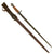Original Dutch M-1895 Mannlicher No. 3 & 4 Carbine T-Back Bayonet marked HEMBRUG with Scabbard & Frog Original Items