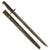 Original Siamese Type 62 Restruck “Smiling Tiger” British WWI P-1907 Enfield Bayonet With Steel Scabbard Original Items