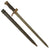 Original French WWI Era M1892 Sword Bayonet and Scabbard For The 8mm Mannlicher-Berthier M1890 Carabine de Cavalerie (Cavalry Carbine) Original Items