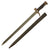 Original French WWI Era M1892 Sword Bayonet and Scabbard For The 8mm Mannlicher-Berthier M1890 Carabine de Cavalerie (Cavalry Carbine) Original Items