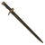 Original French WWI Era M1892 Sword Bayonet and Scabbard For The 8mm Mannlicher-Berthier M1890 Carabine de Cavalerie (Cavalry Carbine) Original Items