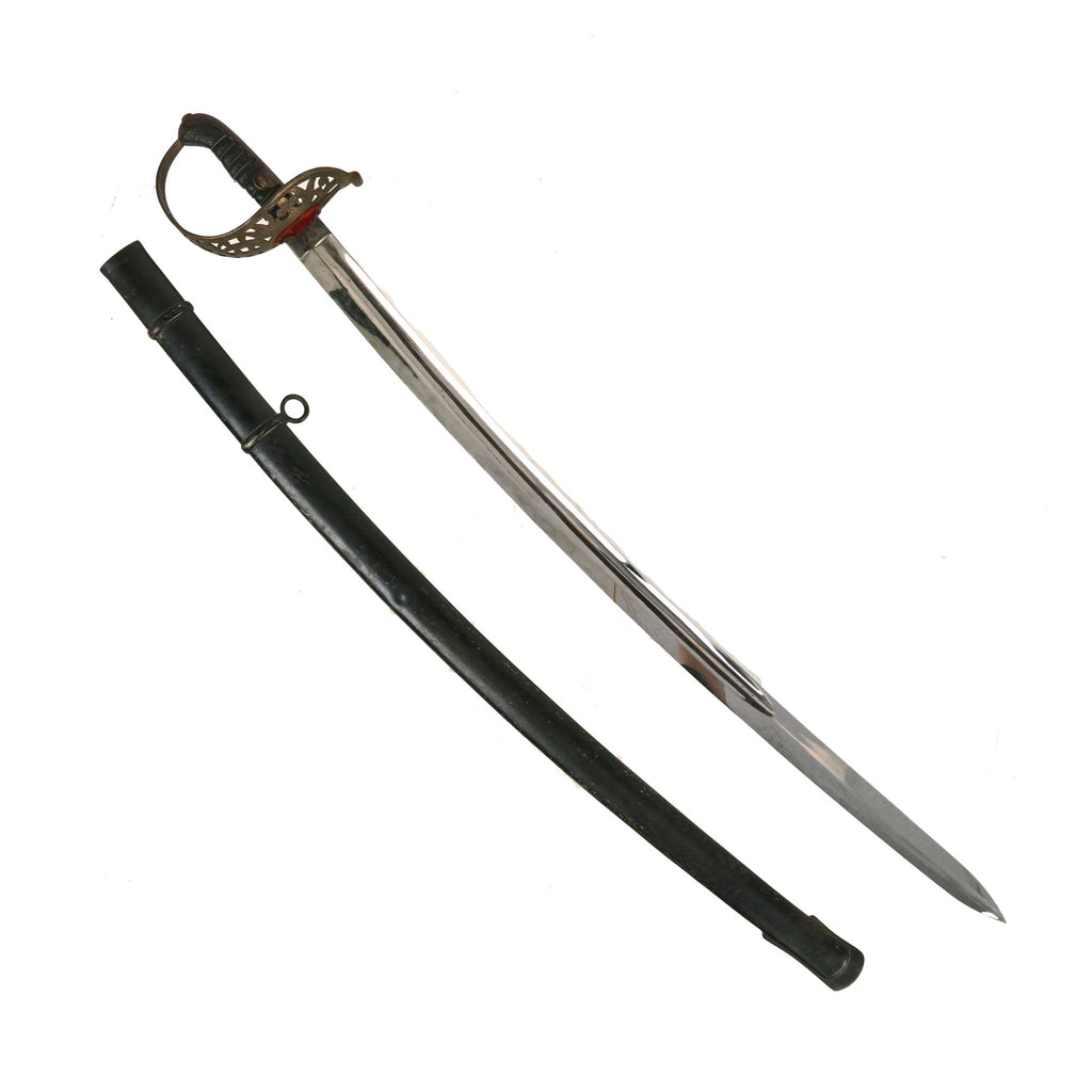 Original Pre WWI Era Austro-Hungarian Imperial Cavalry Saber & Scabbard by Weyersberg & Stamm of Solingen Original Items