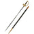 Original French 2nd Empire Era Model 1852 Officer’s Sword with German Blade and Brass Fitted Leather Scabbard Original Items