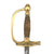 Original French 2nd Empire Era Model 1852 Officer’s Sword with German Blade and Brass Fitted Leather Scabbard Original Items