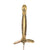 Original French 2nd Empire Era Model 1852 Officer’s Sword with German Blade and Brass Fitted Leather Scabbard Original Items