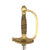 Original French 2nd Empire Era Model 1852 Officer’s Sword with German Blade and Brass Fitted Leather Scabbard Original Items