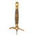 Original French 2nd Empire Era Model 1852 Officer’s Sword with German Blade and Brass Fitted Leather Scabbard Original Items