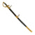 Original U.S. Civil War French Imported Infantry Officer’s Sword & Scabbard with Sharkskin Grip Original Items