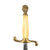 Original U.S. Mexican-American War Era Knight’s Head Militia Officer’s Sword with Bone Grip & Original Brass-Mounted Leather Scabbard Original Items