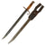 Original Japanese Pre-WWII Arisaka Type 30 Bayonet by Nagoya Arsenal with Scabbard & Frog Original Items