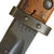 Original German WWII Czechoslovakian VZ24(t) Mauser Rifle Bayonet by Waffenwerke Brünn with Pre-War Scabbard and Frog Original Items