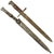 Original U.S. Philippine - American War Model 1892 Krag Rifle Bayonet and 2nd Pattern Scabbard - Dated 1899 Original Items