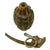Original U.S. WWII Inert MkII Pineapple Grenade with Yellow Ring and M10A2 Fuze by The American Fireworks Company Original Items