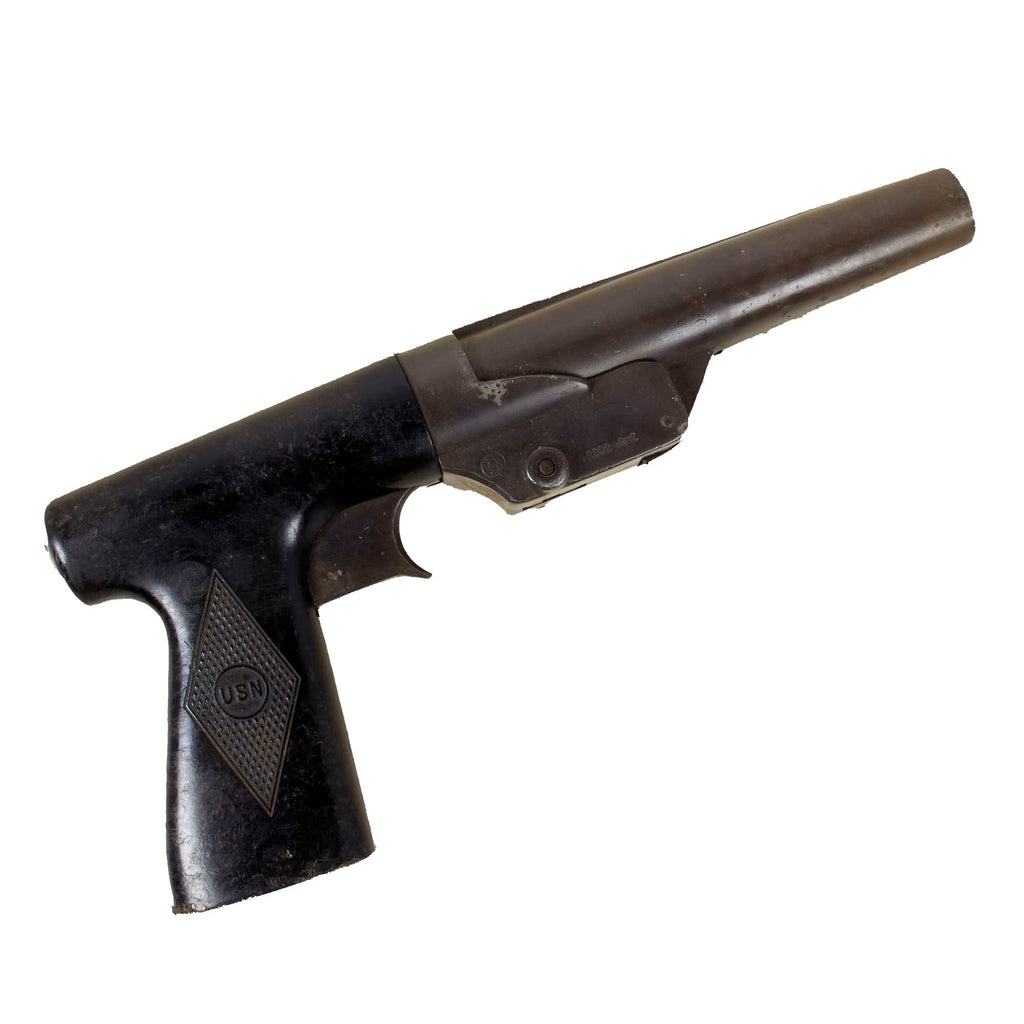 Original WWII U.S. Navy 10 Gauge Sedgley Mark 5 Signal Flare Pistol - Dated 1942 Original Items
