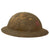 Original U.S. WWI 6th Infantry “Sight Seein’ Sixth” Division M1917 Doughboy Helmet with Original Paint and Liner - Broken Chinstrap Original Items