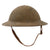 Original British WWI Texture Painted Mk 1 Brodie Helmet by Thomas Firth & Sons Ltd of Sheffield - Complete Original Items