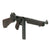Original U.S. WWII Thompson M1A1 Display Submachine Gun with Aluminum Receiver, Live Barrel & Magazine Original Items