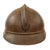 Original Belgian WWI Issue French Model 1915 Adrian Helmet with Lion Head Badge and Liner - Complete Original Items