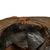 Original Belgian WWI Issue French Model 1915 Adrian Helmet with Lion Head Badge and Liner - Complete Original Items