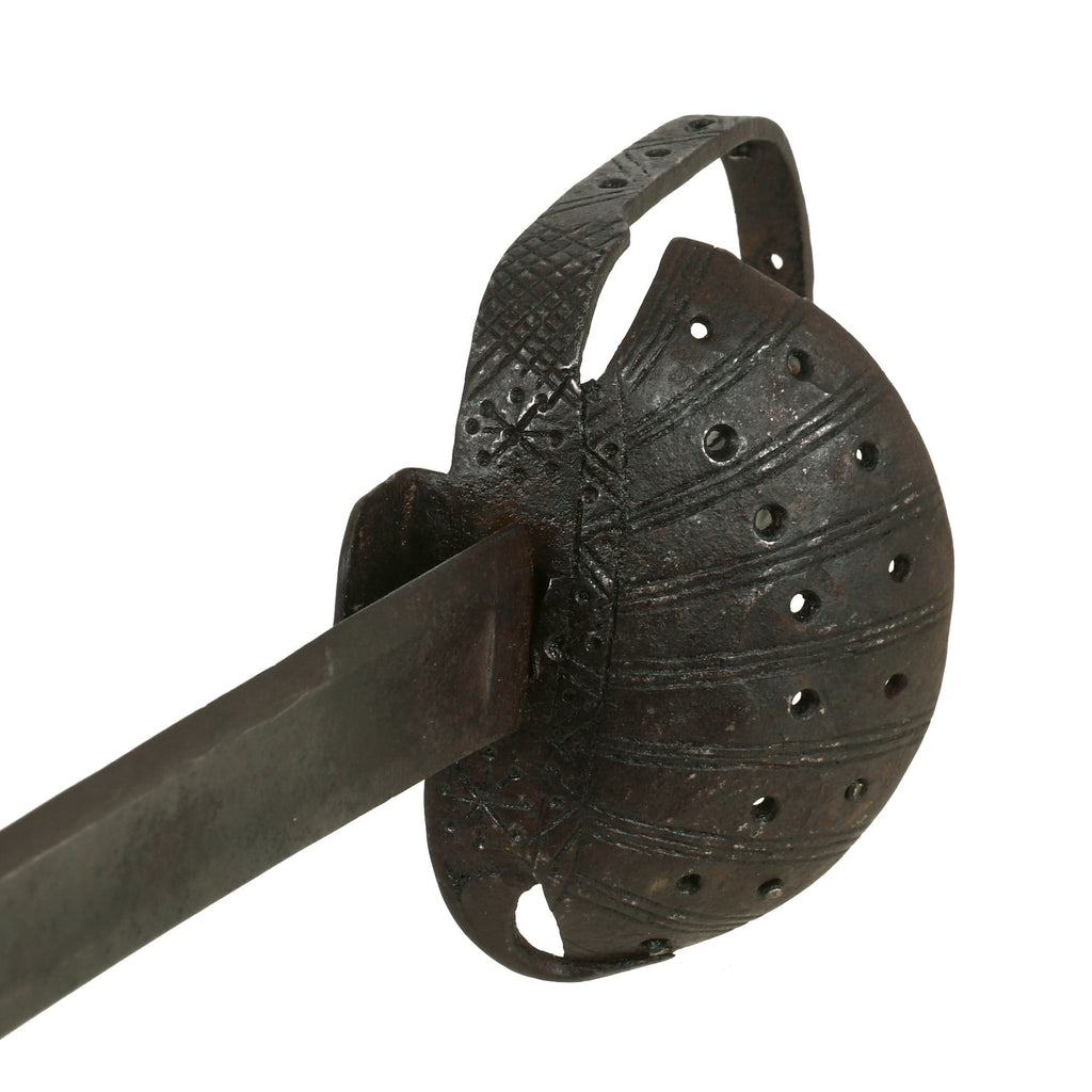 Original Late 16th Century Half Clamshell “Cutting” Sword ...