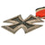 Original German WWII Wehrmacht Iron Cross 2nd Class 1939 by Gustav Brehmer of Markneukirchen with Ribbon - EKII Original Items
