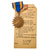 Original U.S. WWII Office of the Quartermaster General, War Department Standard Sample of the Air Medal on Original Card With Unbroken Seal - Dated July 20, 1945 Original Items