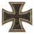 Original German WWII Navy Kriegsmarine Brass Core Iron Cross First Class 1939 EKI with Tapered Vertical Pinback Original Items