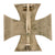 Original German WWII Navy Kriegsmarine Brass Core Iron Cross First Class 1939 EKI with Tapered Vertical Pinback Original Items