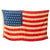 Original U.S. Pre-WWI 46 Star Multi-Piece Cloth National Flag - 71” x 40” Original Items