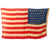 Original U.S. Pre-WWI 46 Star Multi-Piece Cloth National Flag - 71” x 40” Original Items