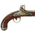 Original U.S. Model 1836 Flintlock Cavalry Pistol by R. Johnson with Cartouches - Unconverted - dated 1843 Original Items