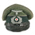 Original German WWII Army Heer Sonderführer Civilian Special Leader Schirmmütze Visor Crush Cap - size 56 Original Items