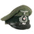 Original German WWII Army Heer Sonderführer Civilian Special Leader Schirmmütze Visor Crush Cap - size 56 Original Items