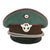 Original German WWII Named Feuerschutzpolizei Fire Protection Police Officer's Schirmmütze Visor Cap Original Items