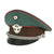 Original German WWII Named Feuerschutzpolizei Fire Protection Police Officer's Schirmmütze Visor Cap Original Items